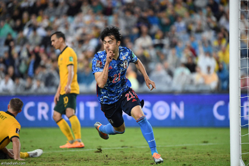 اليابان ترافق الأخضر إلى مونديال 2022