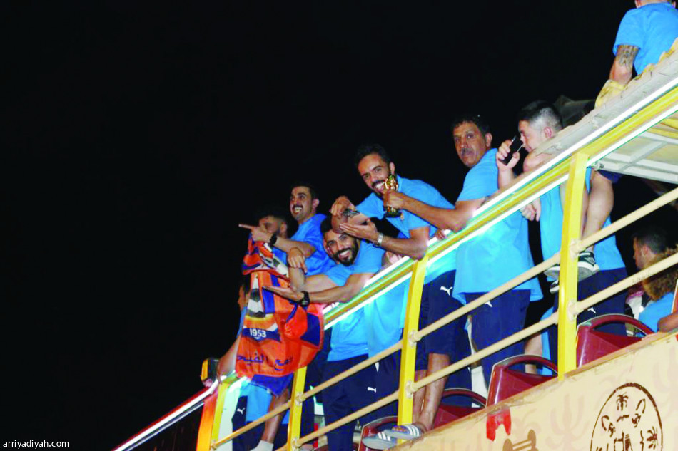 جماهير الفيحاء
تحتفل بالأبطال 3 ساعات