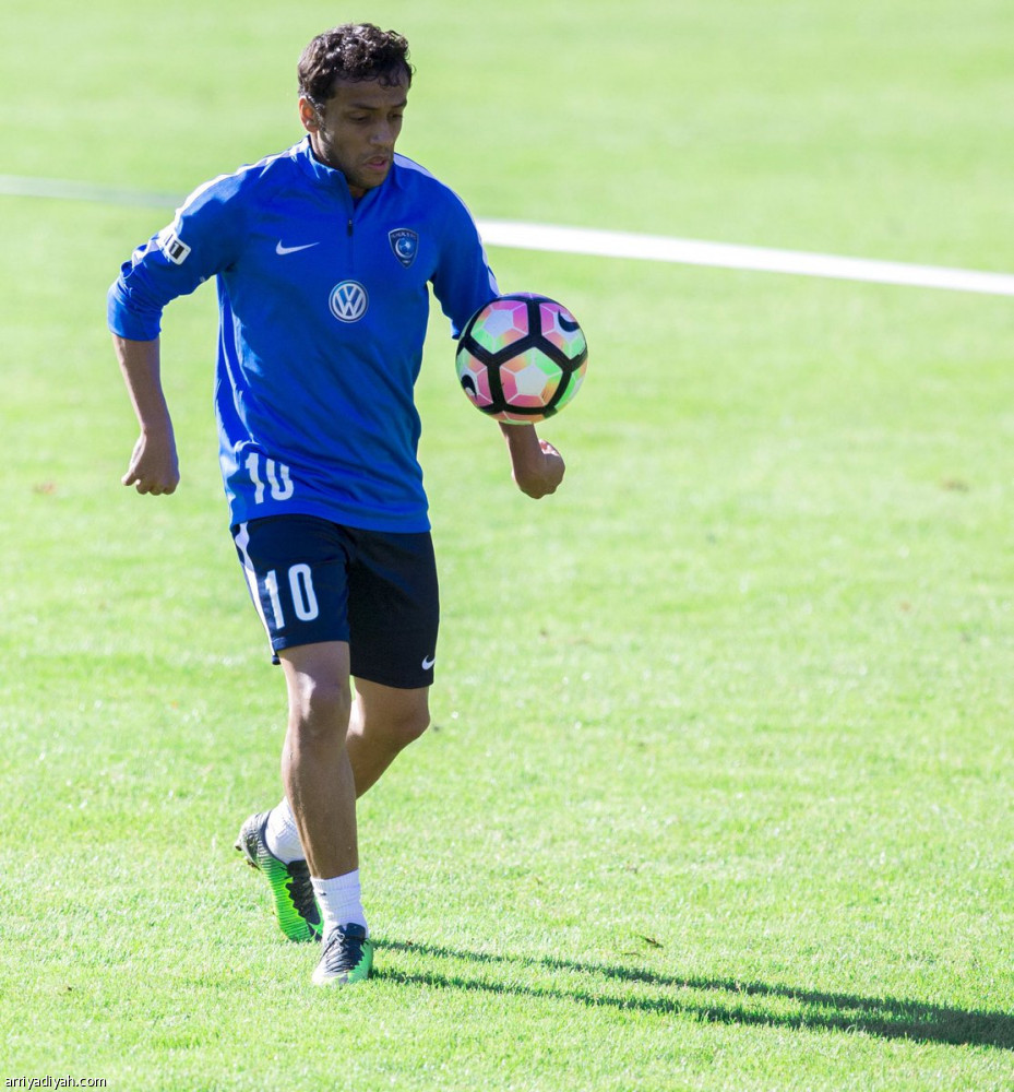 ماتياس يشارك في تدريبات الهلال ودياز يركز على الاستحواذ والسرعة