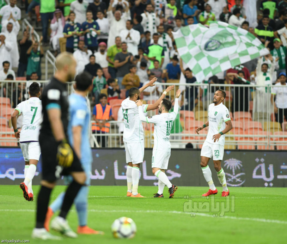 تحت أنظار العائلات.. الأهلي يمطر شباك الباطن بخماسية