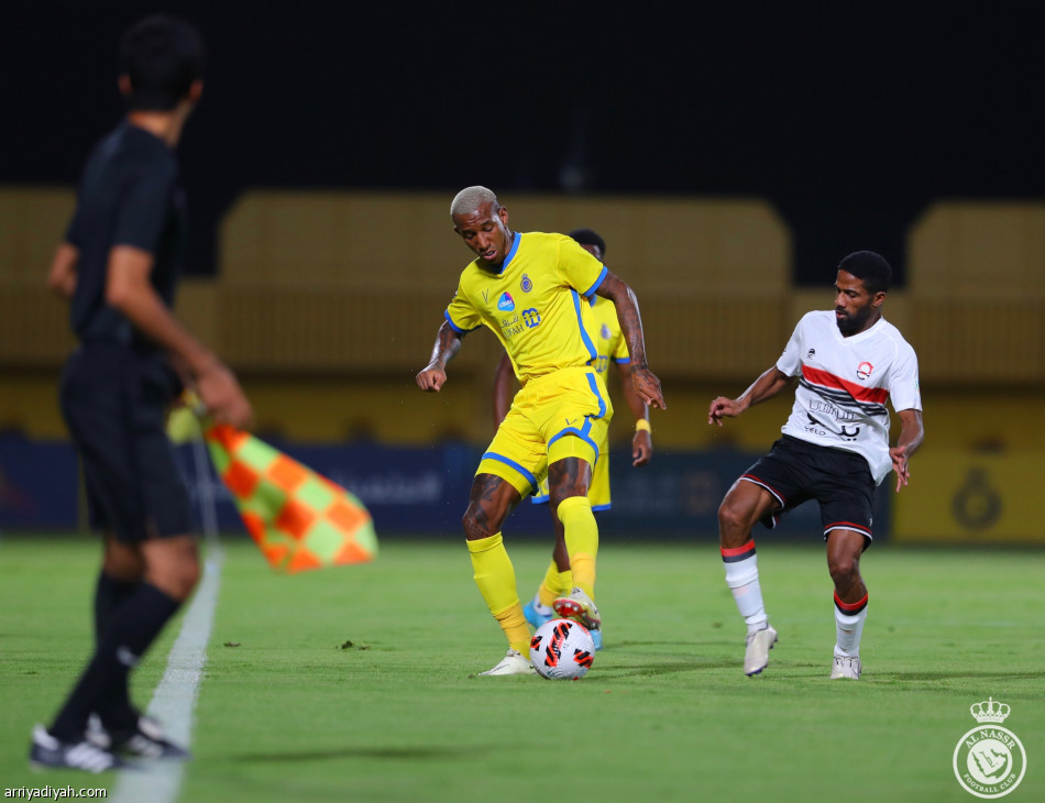 النصر والرائد يتعادلان في «تجربة مغلقة»