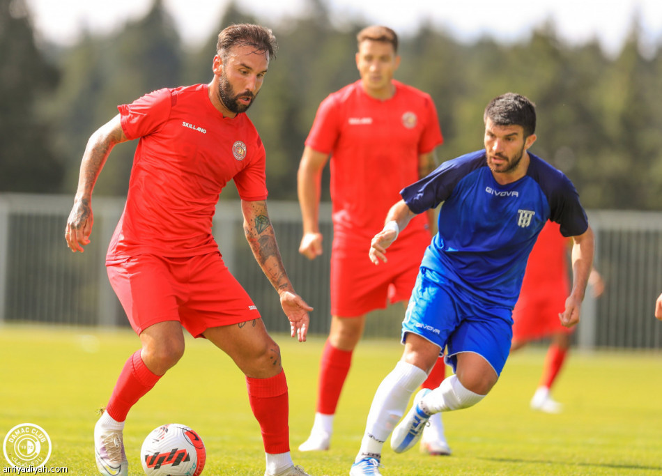 ضمك يكتسح أبولون في التجربة الأولى