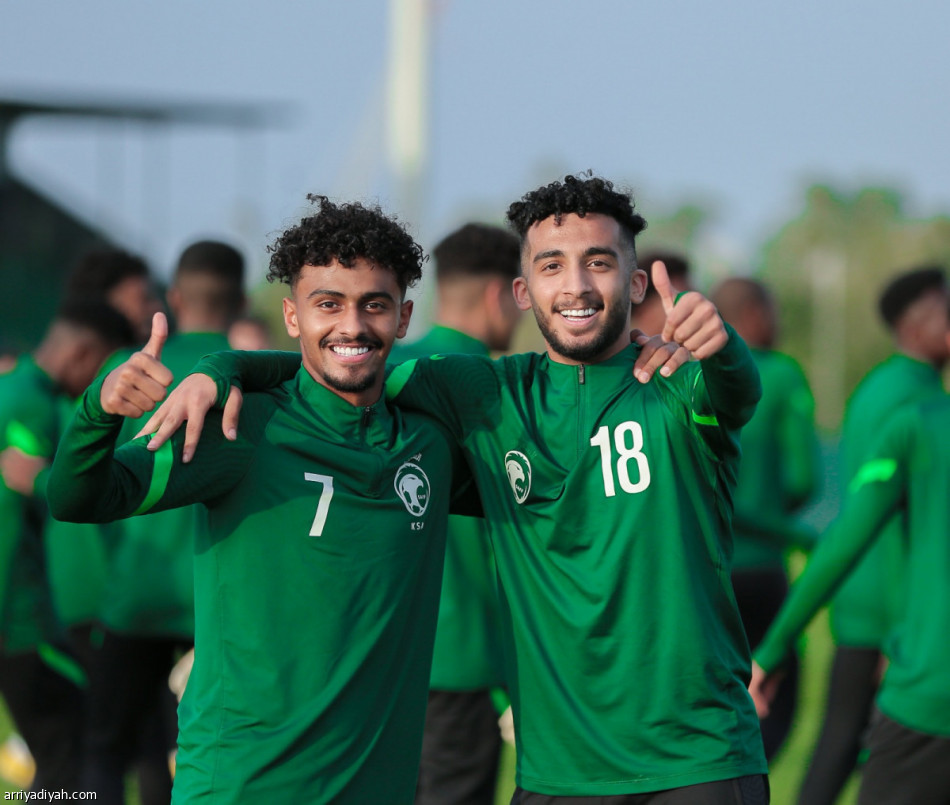 أخضر الشباب ينهي تحضيرات تجربة قطر