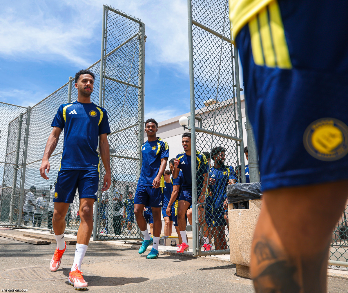النصر.. تدريب صباحي