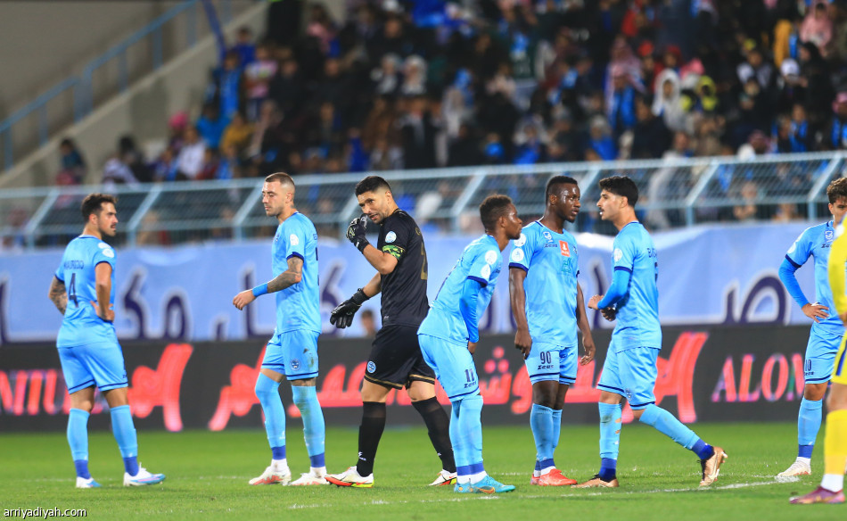 التعاون يخطف نقاط الباطن في الرمق الأخير