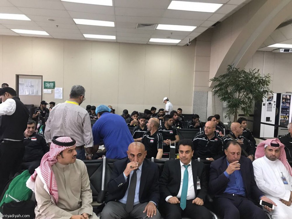 المنتخب العراقي يصل جدة