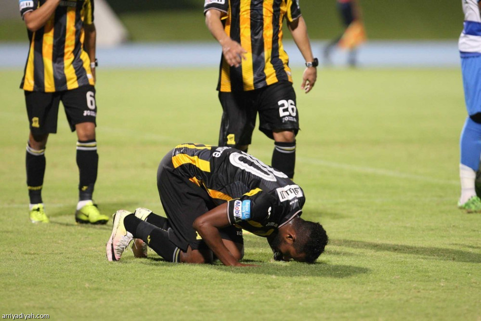 ربيع سفياني يفتتح مشواره مع الاتحاد بهدف