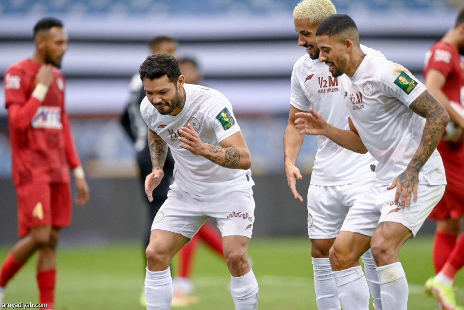 كأس الملك.. الشباب يضرب ضمك ويحجز المقعد الأول