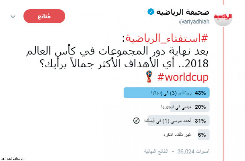 #استفتاء_ الرياضية
مباراة إسبانيا والبرتغال الأفضل