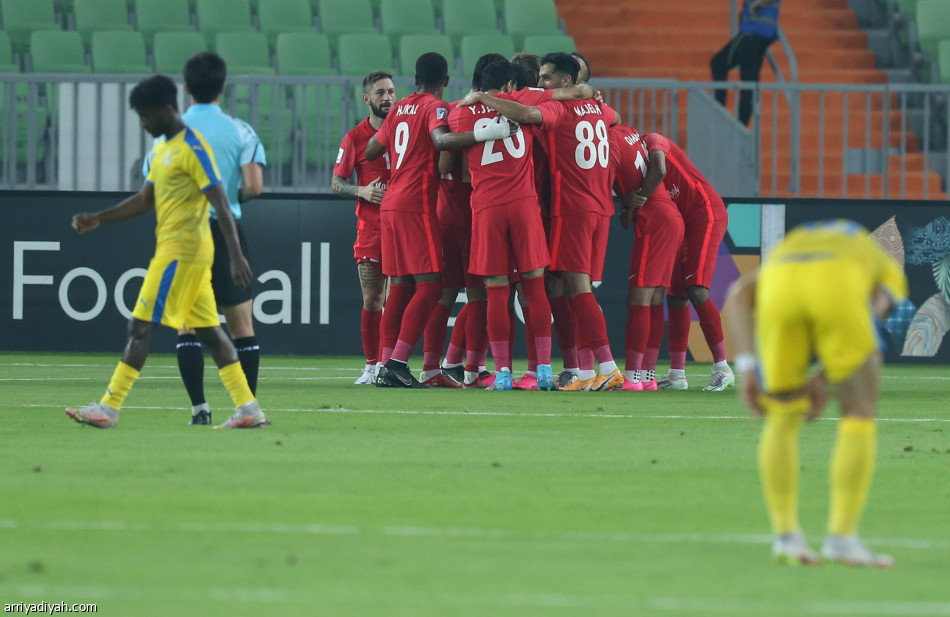 شباب الأهلي يُمطر شباك الغرافة بـ8 أهداف