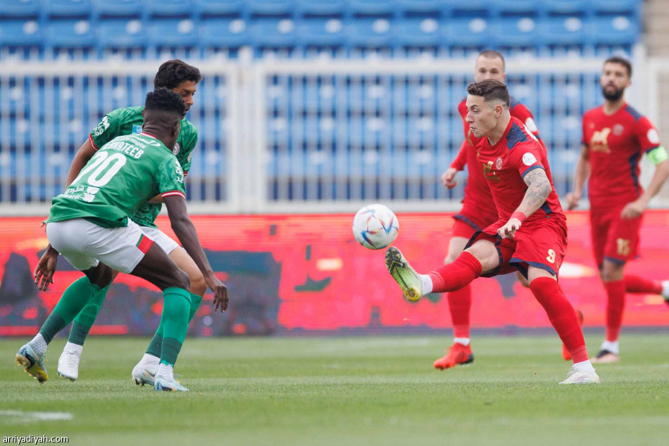 ضمك والاتفاق يكتفيان بالتعادل