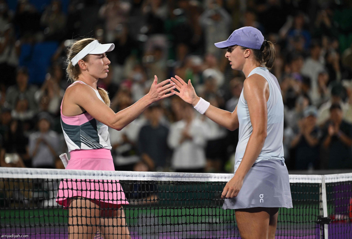 إيجا بطلة «سول»