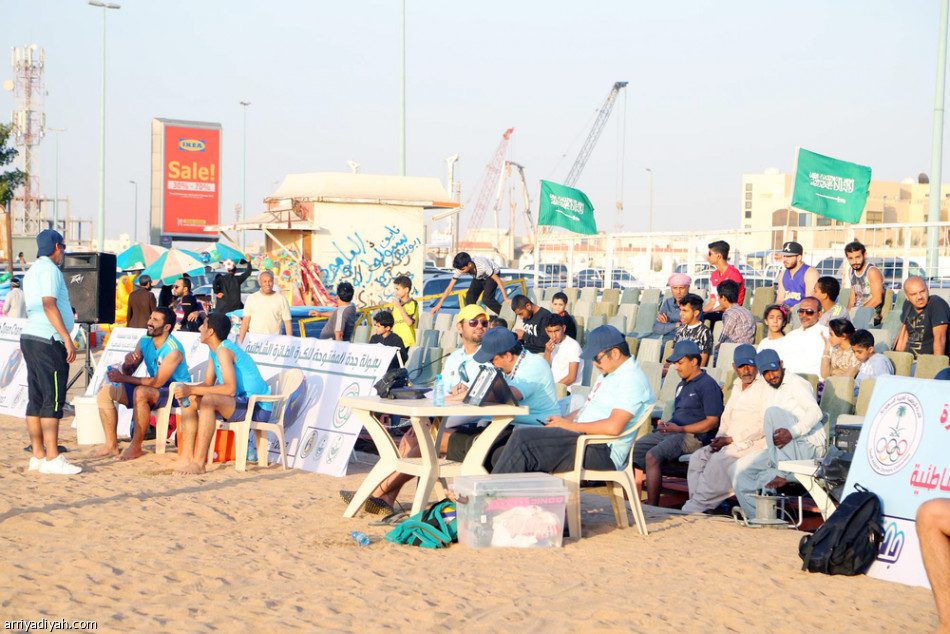 المملكة والوطني.. في نهائي شاطئية جدة