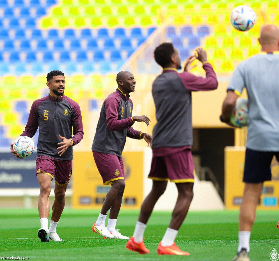 قبل أبها.. النصر  يتدرب على «التسديد»