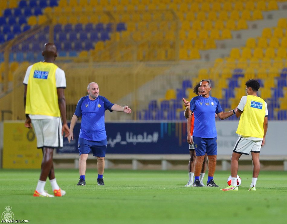 النصر يختبر  إعداده أمام الباطن