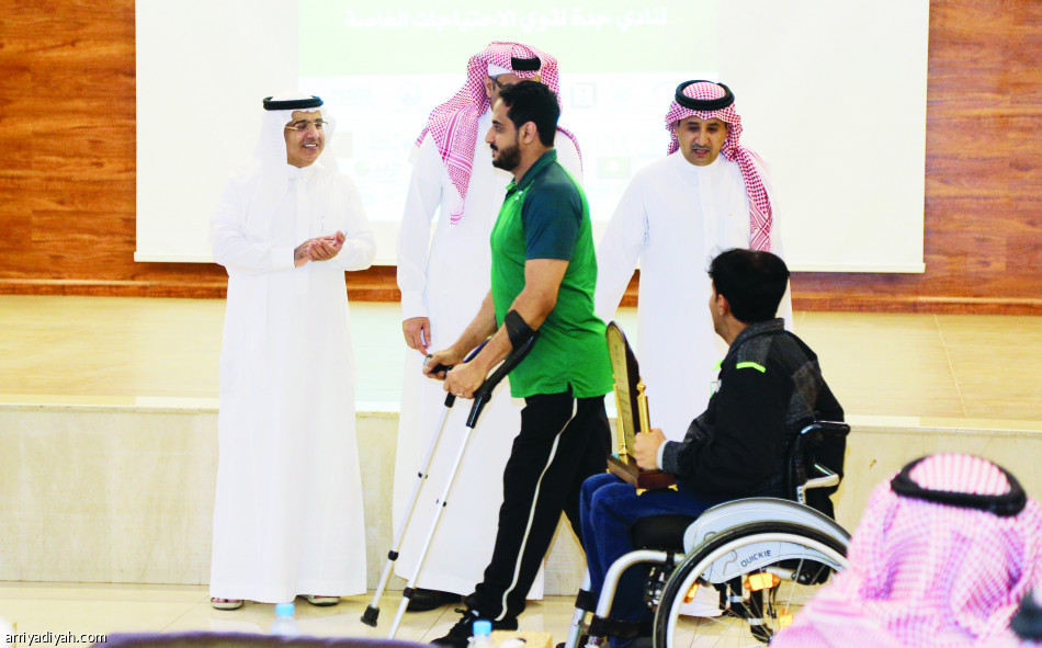 نادي جدة لذوي الاحتياجات يحتفي بالأبطال