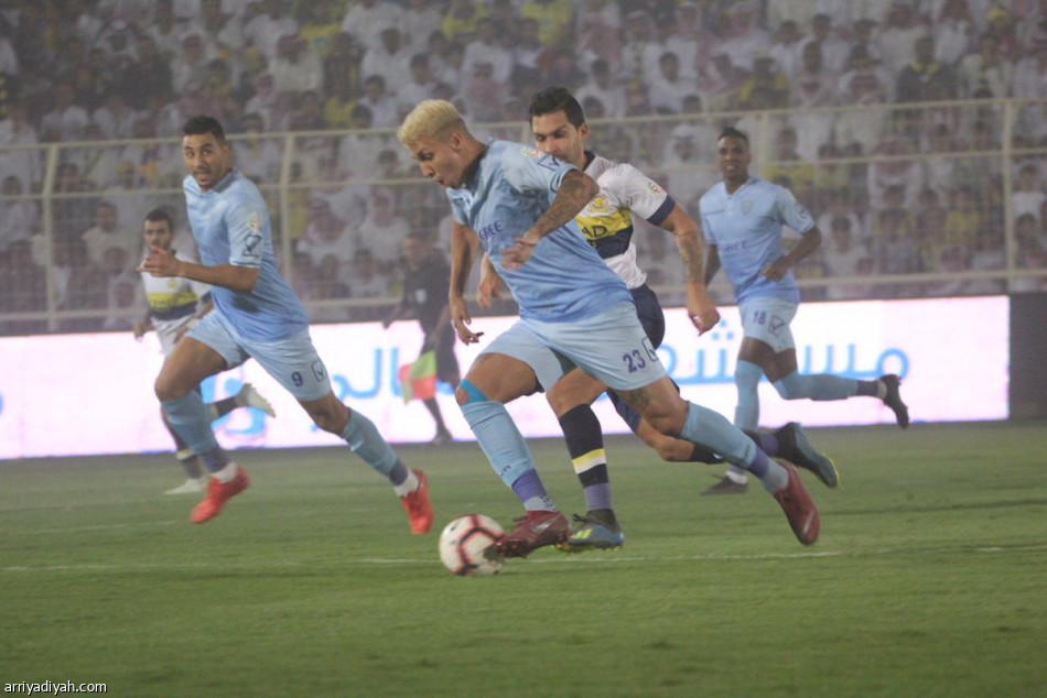 النصر يعود بنقاط الباطن..  ويطير بالصدارة