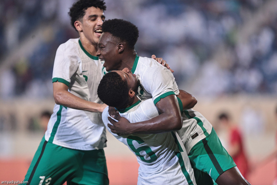 الأخضر الشاب يتأهل إلى آسيا 2023