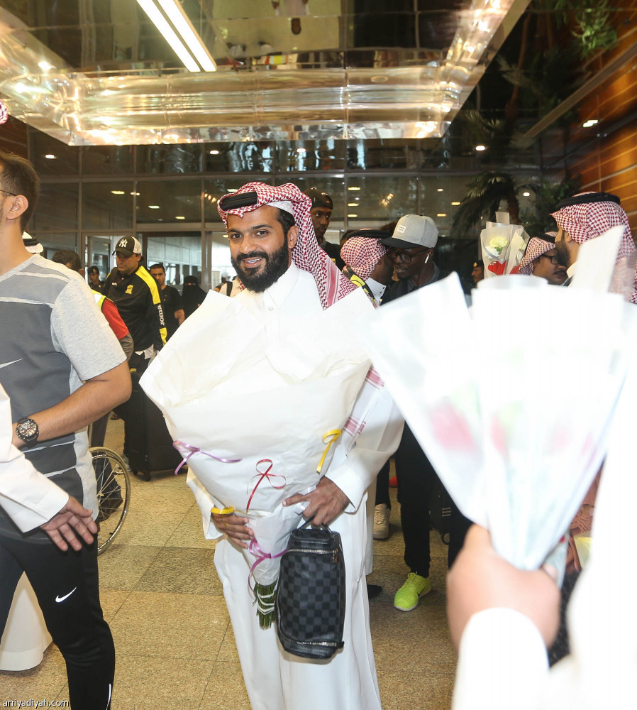 جماهير غفيرة تستقبل الاتحاد في تبوك