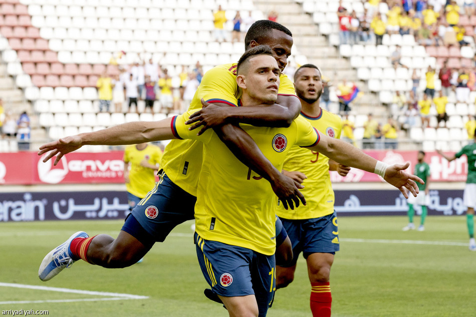 نتيجة كولومبيا.. 
الهزيمة 21 في تاريخ الأخضر