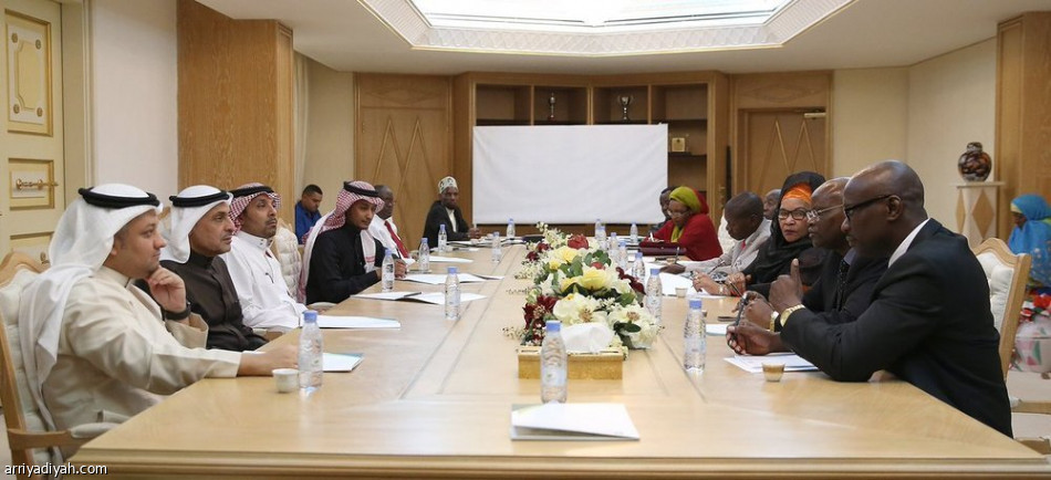 عزت يستقبل رئيس مجلس الشورى ووزير الرياضة البورندي