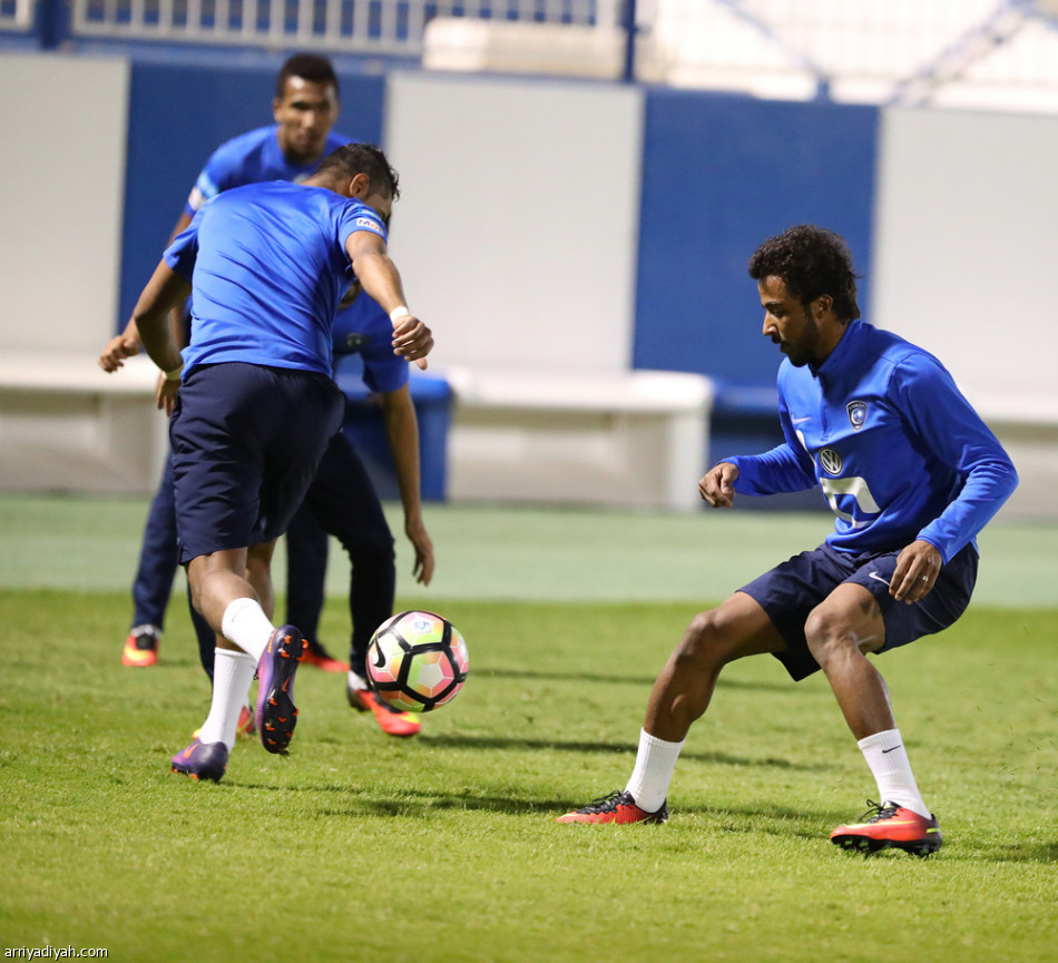 الهلال يختتم تحضيراته لمواجهة التعاون ودياً