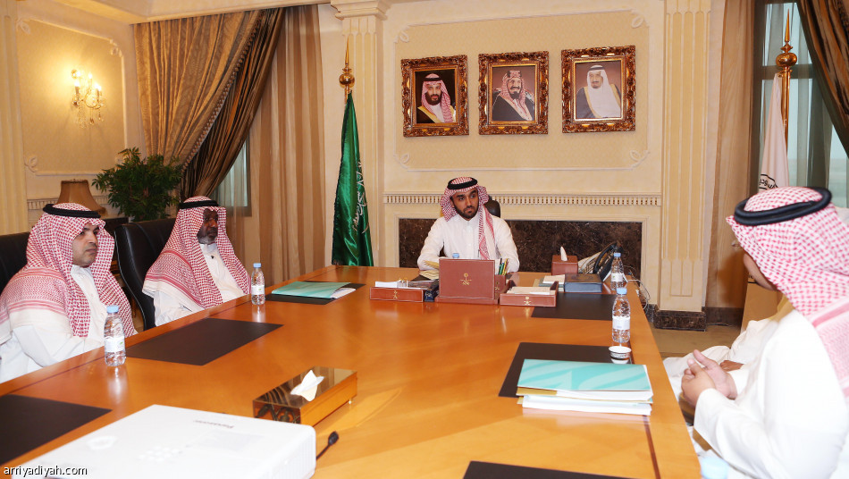 نائب رئيس هيئة الرياضة يستقبل ماجد عبدالله