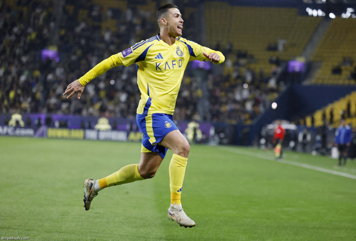 رونالدو.. طاير