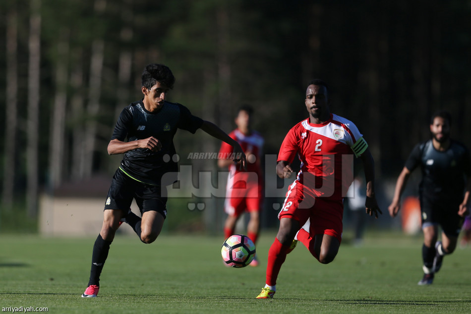 النصر يكسب منتخب عمان بثلاثية