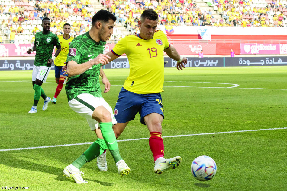 نتيجة كولومبيا.. 
الهزيمة 21 في تاريخ الأخضر