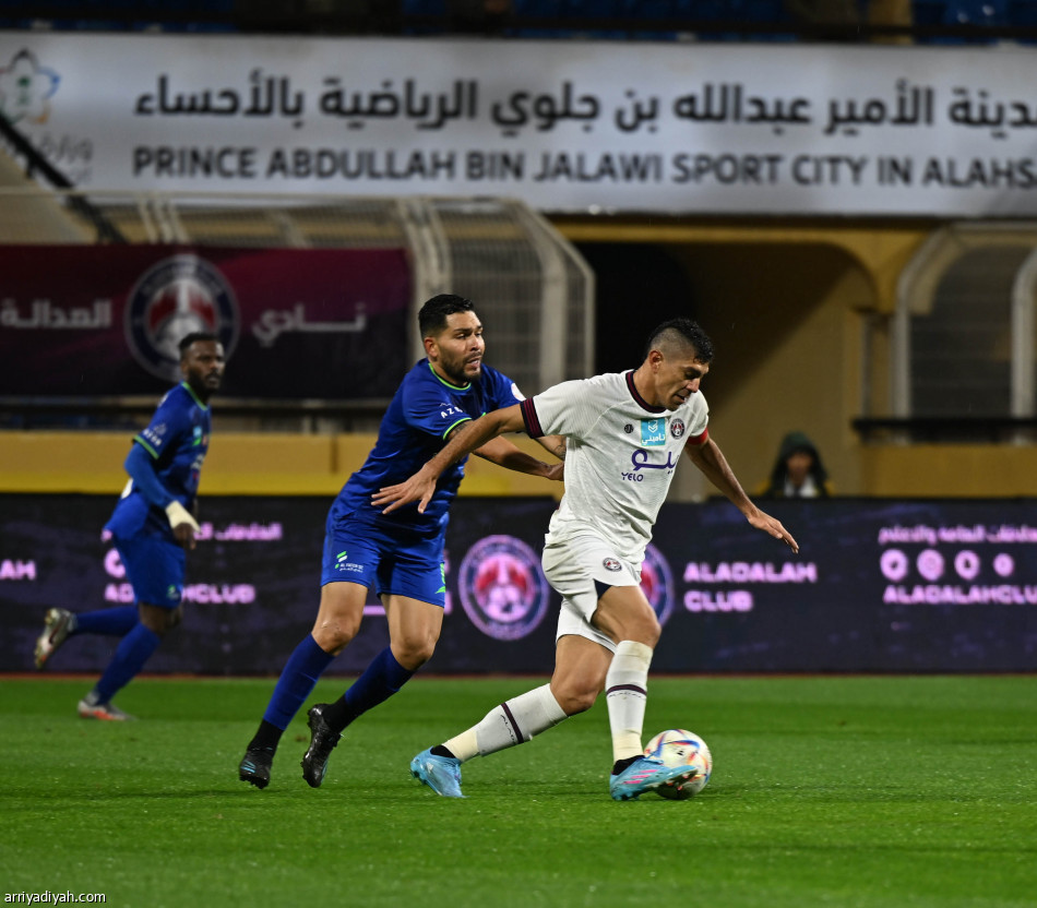 ثنائية الفتح تمنح العدالة الانتصار الثاني