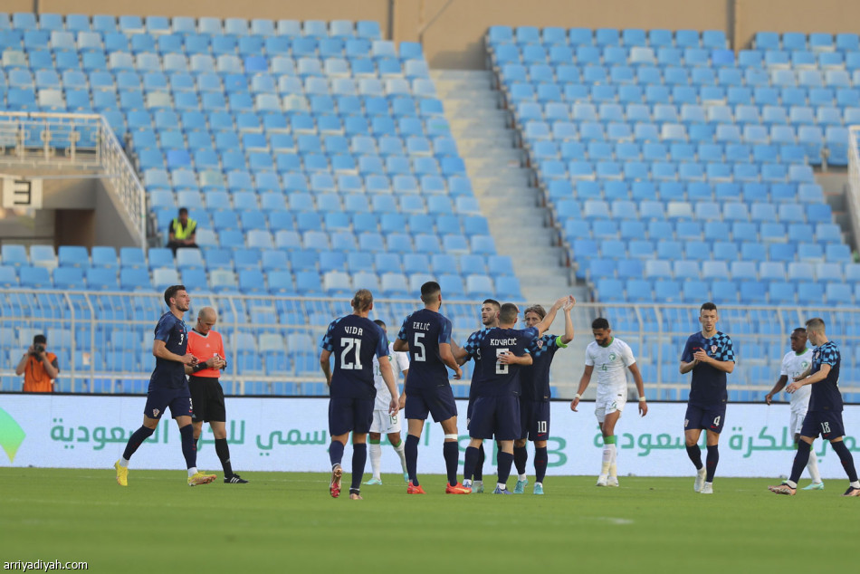 الأخضر يخسر التجربة الأخيرة أمام كرواتيا