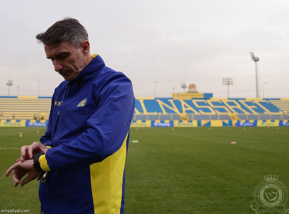 كارتيرون يبدأ مشواره التدريبي مع النصر
