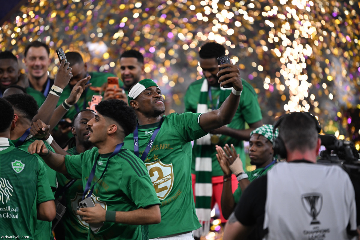 فرحة التتويج