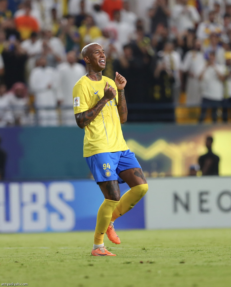 النصر يؤمن الصدارة الآسيوية بثلاثية الطاجيكي