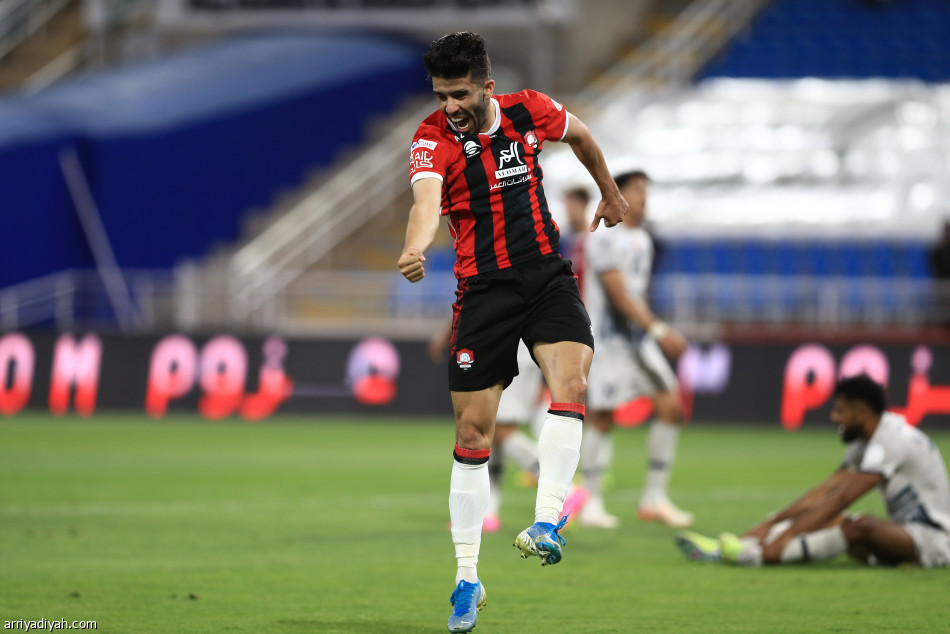 الرائد يقسو على ضمك بخماسية فوزير والبركاوي