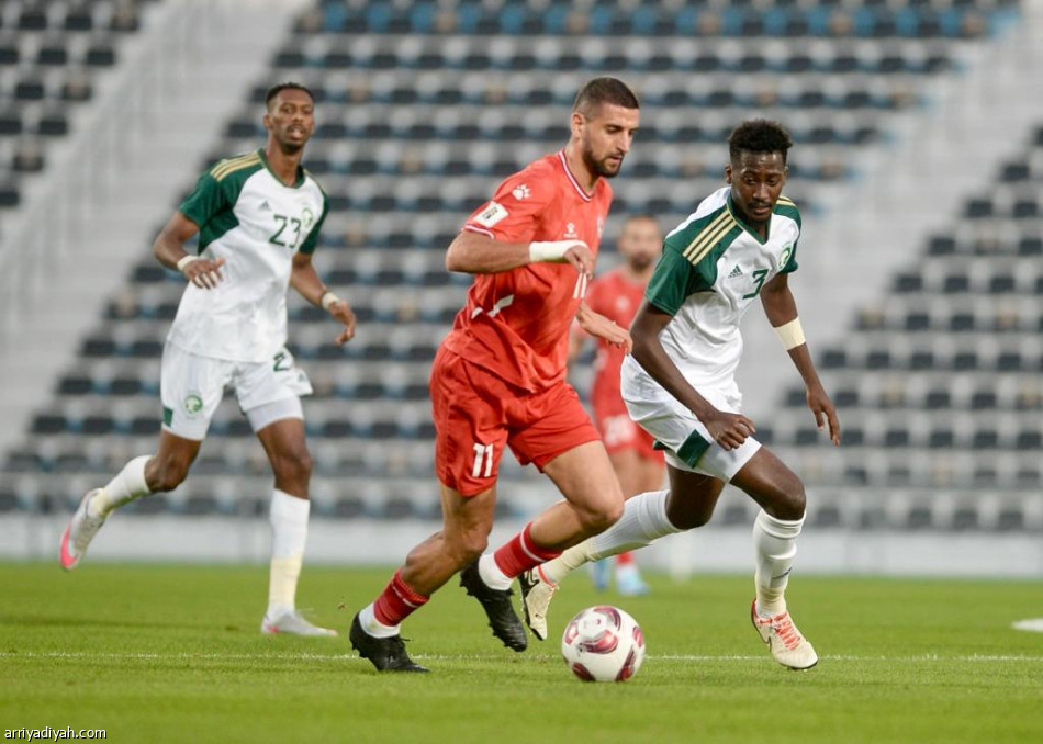 المرة الأولى.. الأخضر يكسب لبنان تجريبيا