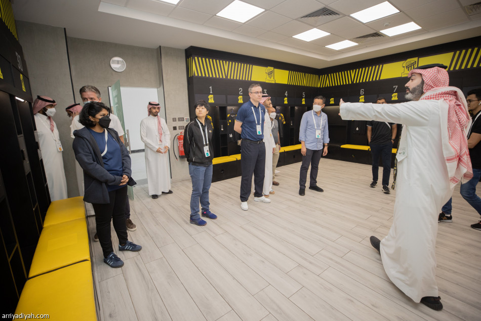 الوفد الآسيوي يفحص ملاعب جدة