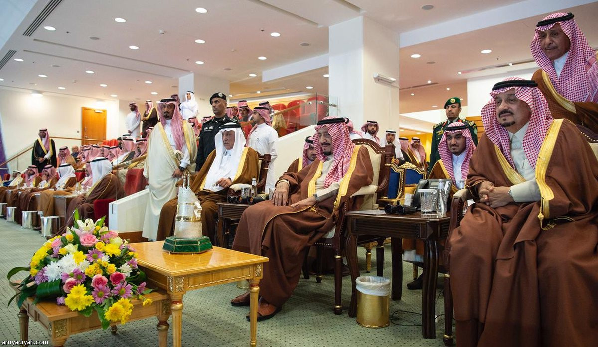 خادم الحرمين يرعى حفل السباق الكبير للفروسية  2019