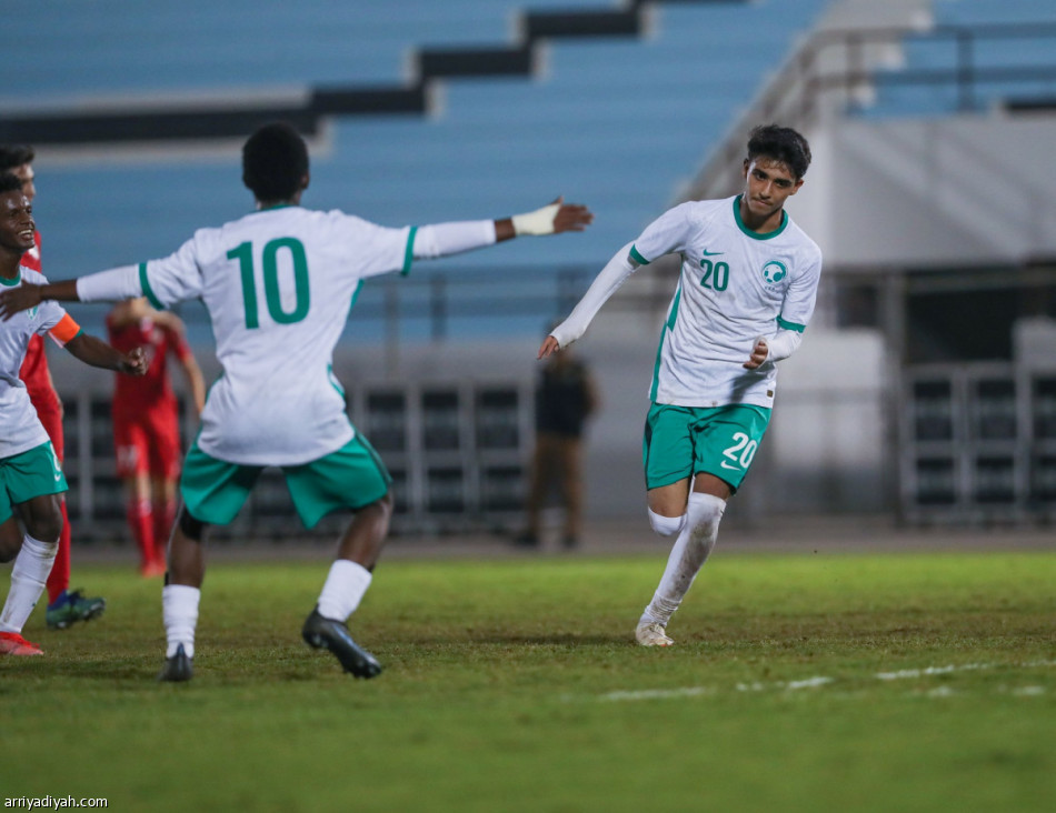 أخضر الناشئين  يستهل مشوره بتجاوز لبنان