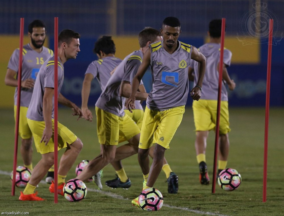 النصر يستعد للوحدة بالتسديدات .. ويغلق تدريباته