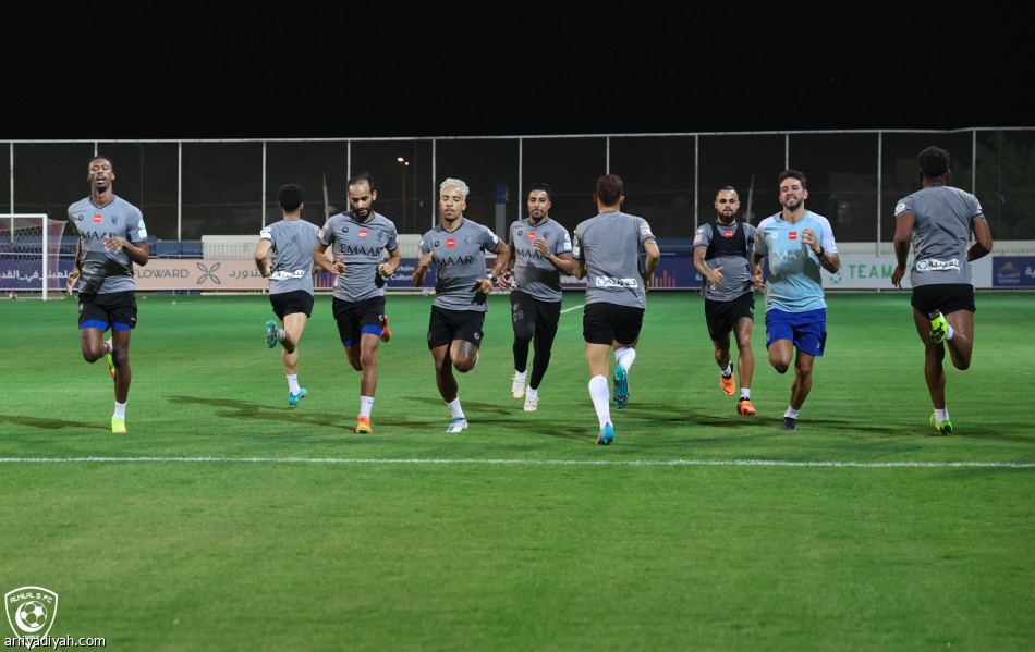 الهلال.. دياز يكثف اللياقة