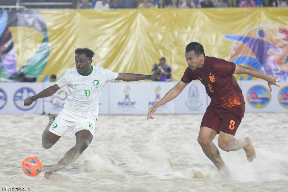 أخضر الشاطئية يدشن الآسيوية بالانتصار على تايلاند