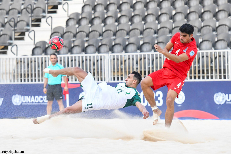 «أخضر الشاطئية» يكسب أذربيجان تجريبيا