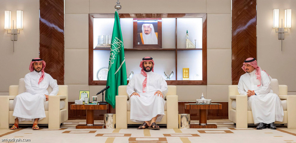 ولي العهد: 
مجموعتكم صعبة والدعوات معكم