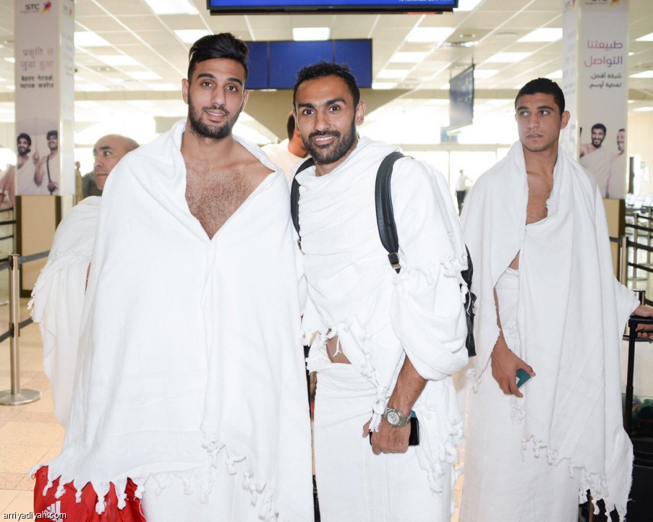 ‏منتخب مصر يصل إلى السعودية لأداء مناسك العمرة