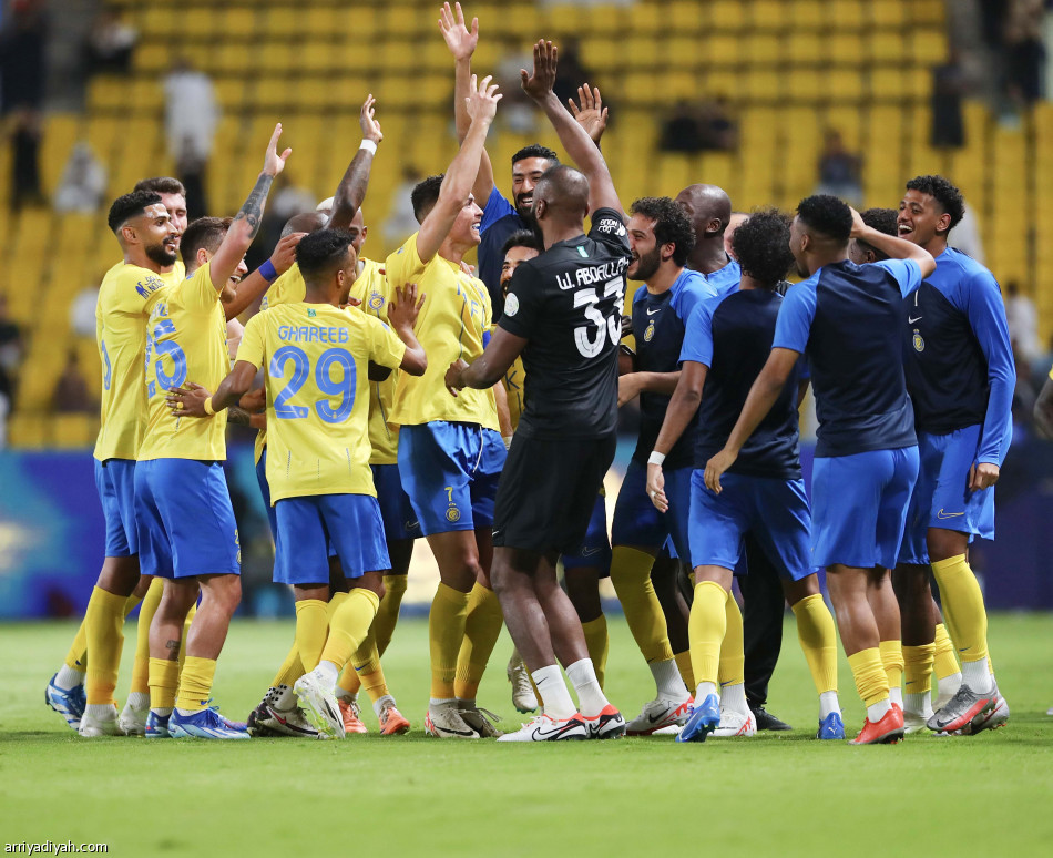 المرة الأولى..
النصر يقلب النتيجة