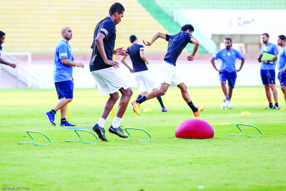 مناورة ملعب حرس الحدود تجهز الهلال للنفط
