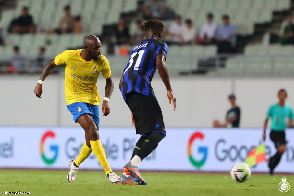 النصر يختم الجولة الآسيوية بتعادل إنتر ميلان