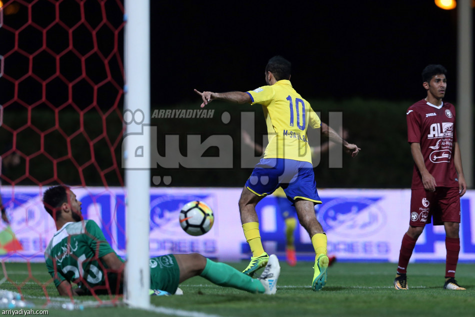 النصر يختتم الجولة الأولى بثلاثية في الفيصلي